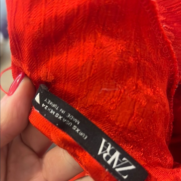 Zara Red Mini Dress - Picture 3 of 4